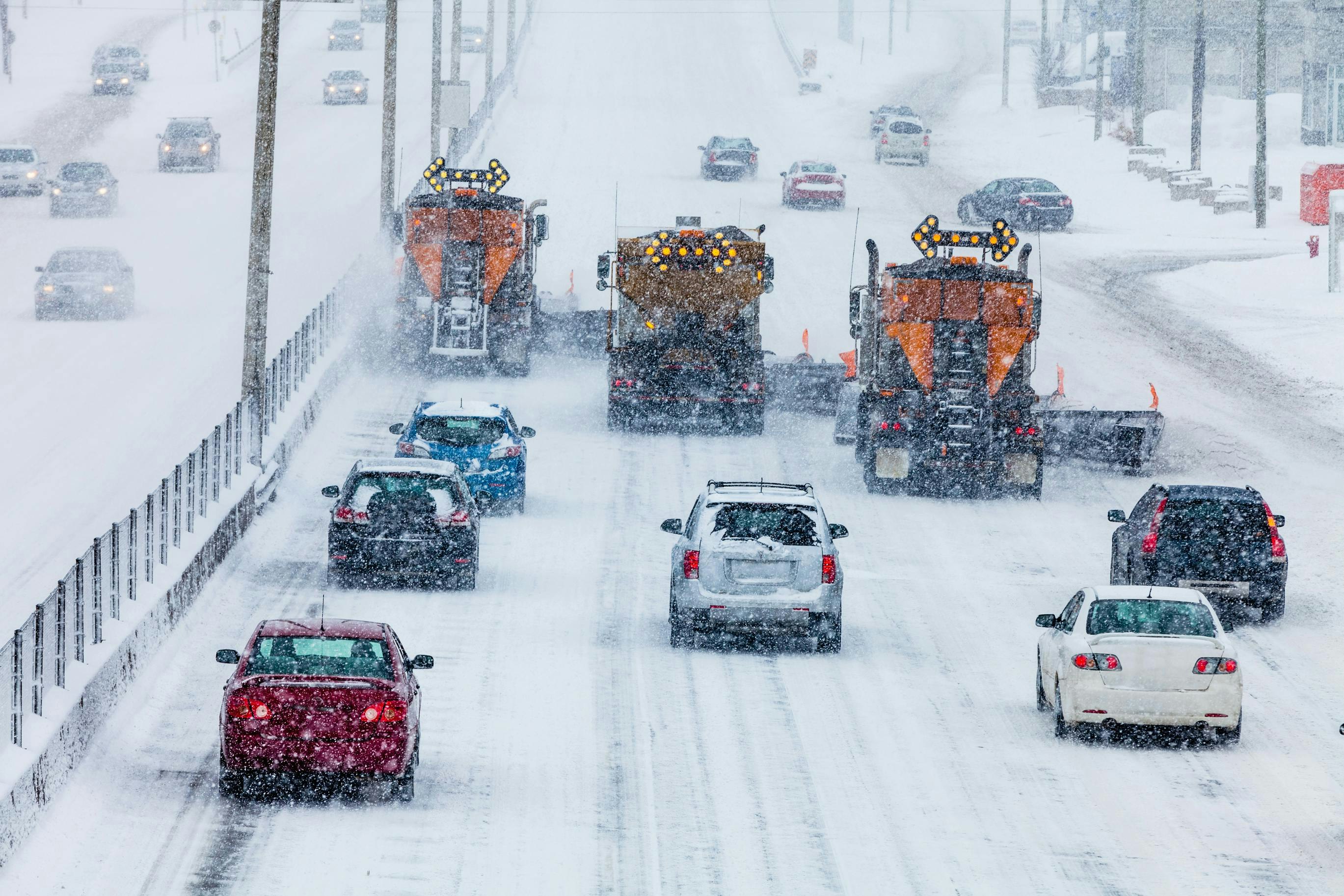 Give snowplows space this winter