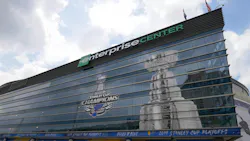 The Enterprise Center in St. Louis. The Enterprise Center in St. Louis.