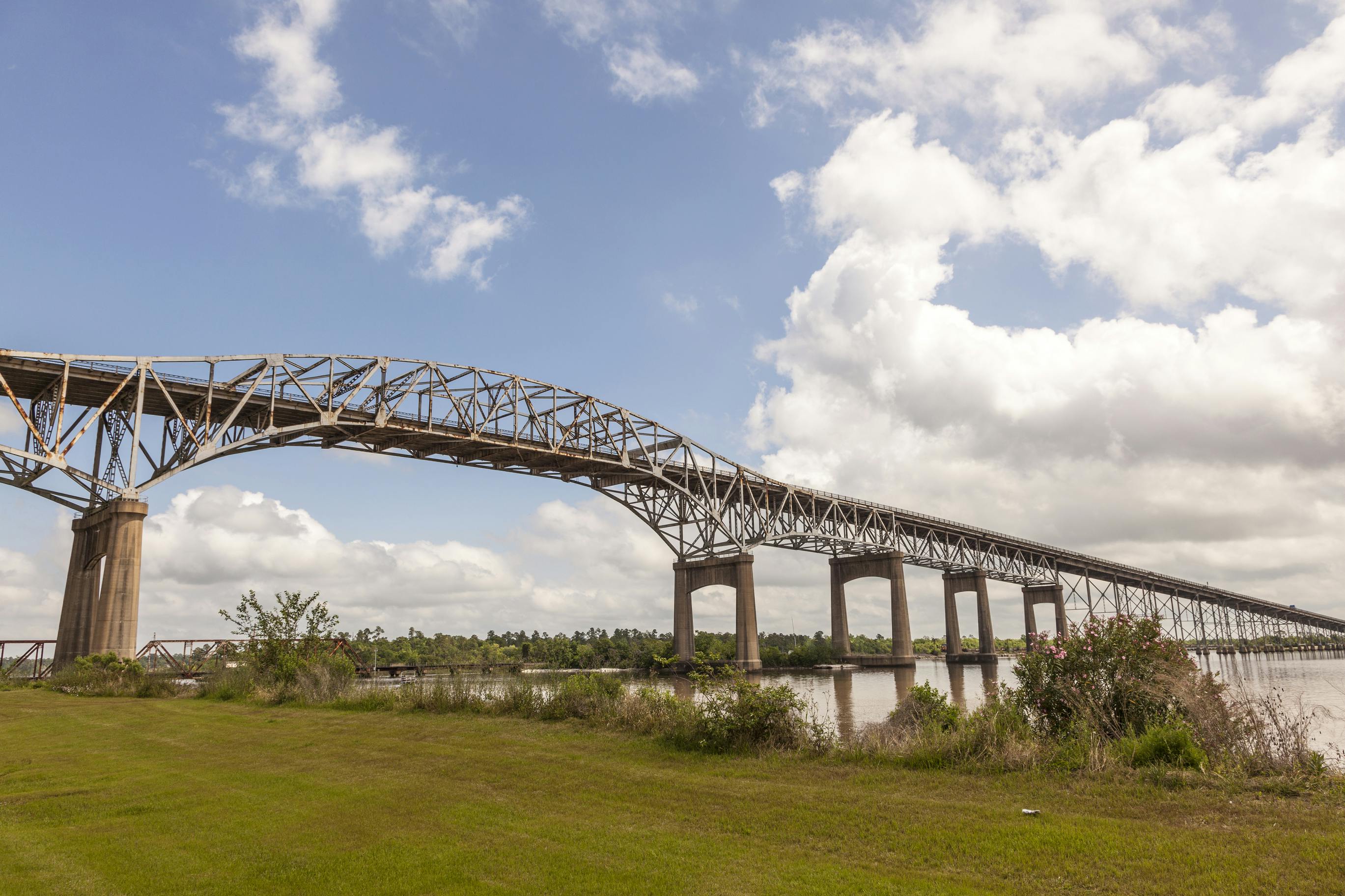 The Calcasieu River Bridge in Louisiana