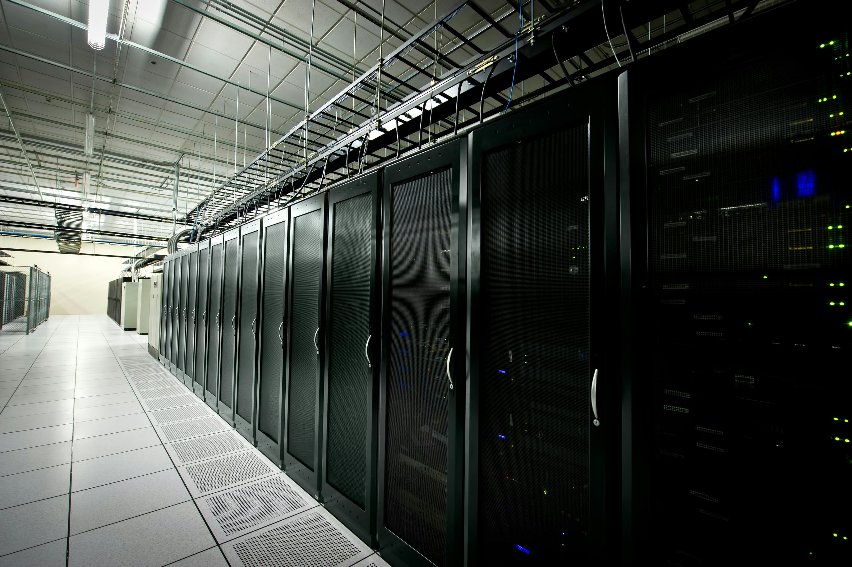 Stock photo of data center