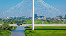 HPT43 UnderBridge Access on the Iconic Margaret Hunt Hill Bridge in Dallas, TX
