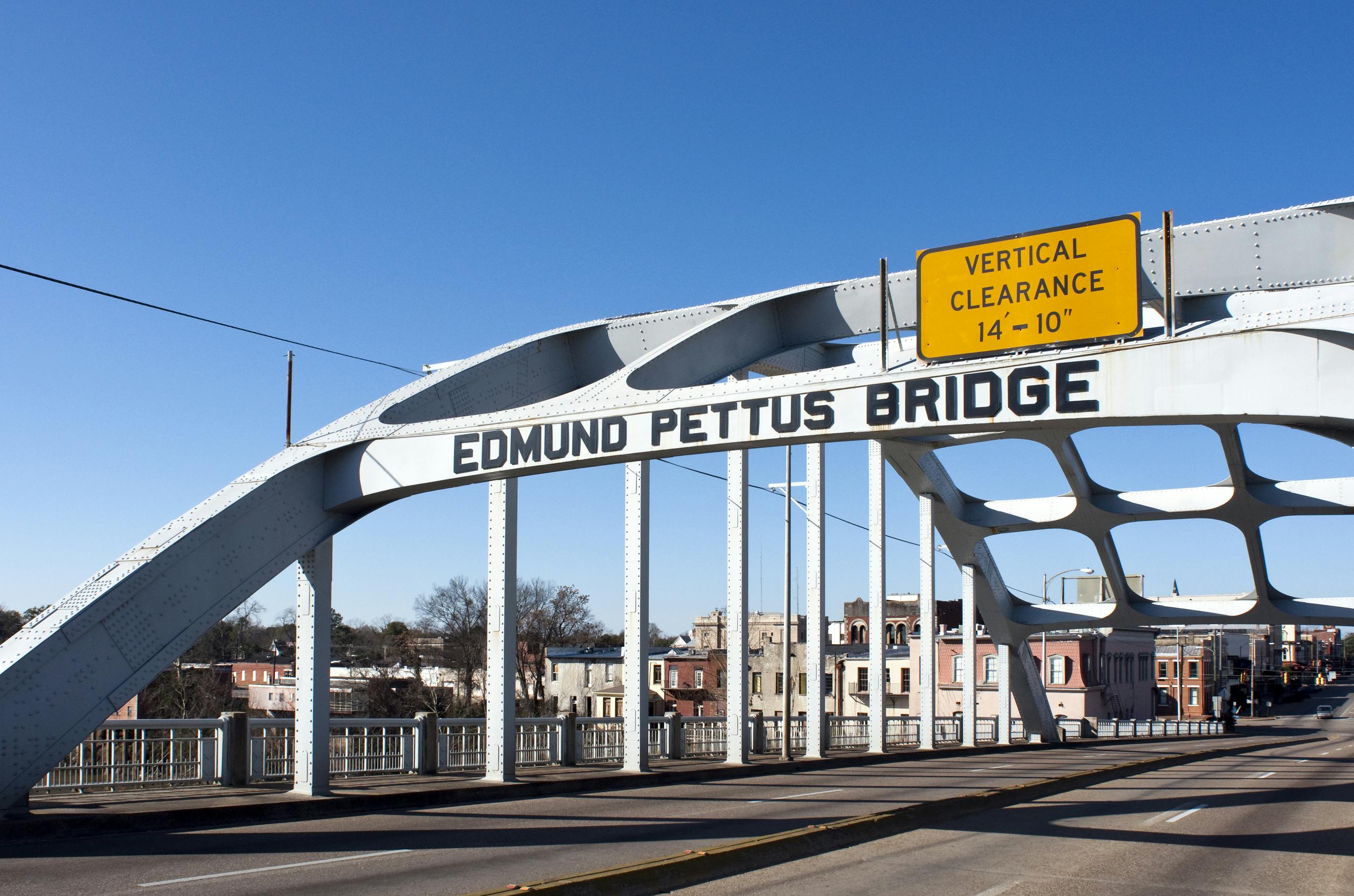 The Edmund Pettus Bridge in Selma, Ala.