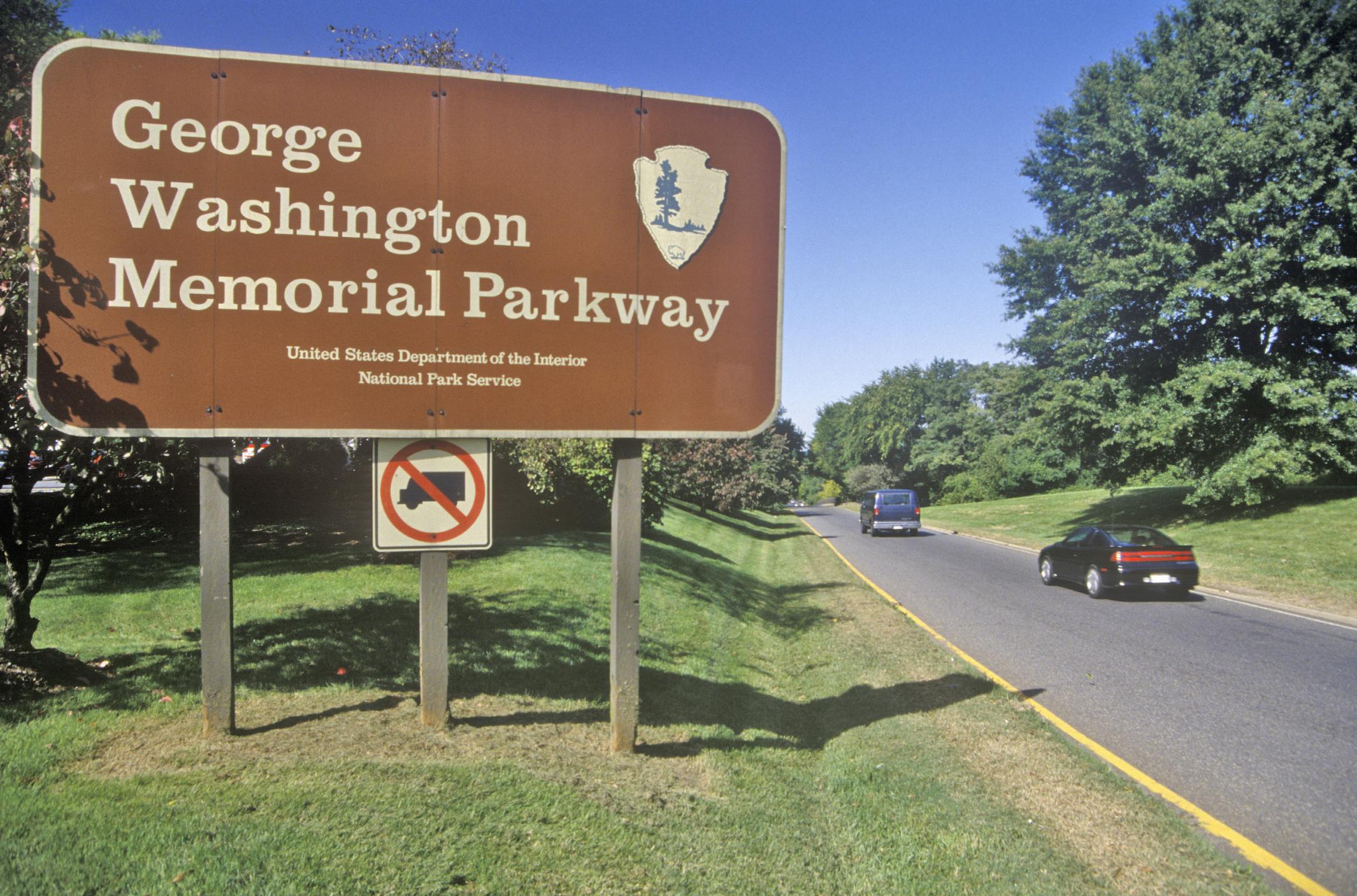 The George Washington Memorial Parkway runs through the Washington, D.C, metro.