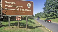 The George Washington Memorial Parkway runs through the Washington, D.C, metro.