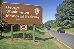 The George Washington Memorial Parkway runs through the Washington, D.C, metro.