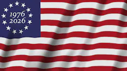 Stock photo of the American flag 250 anniversary