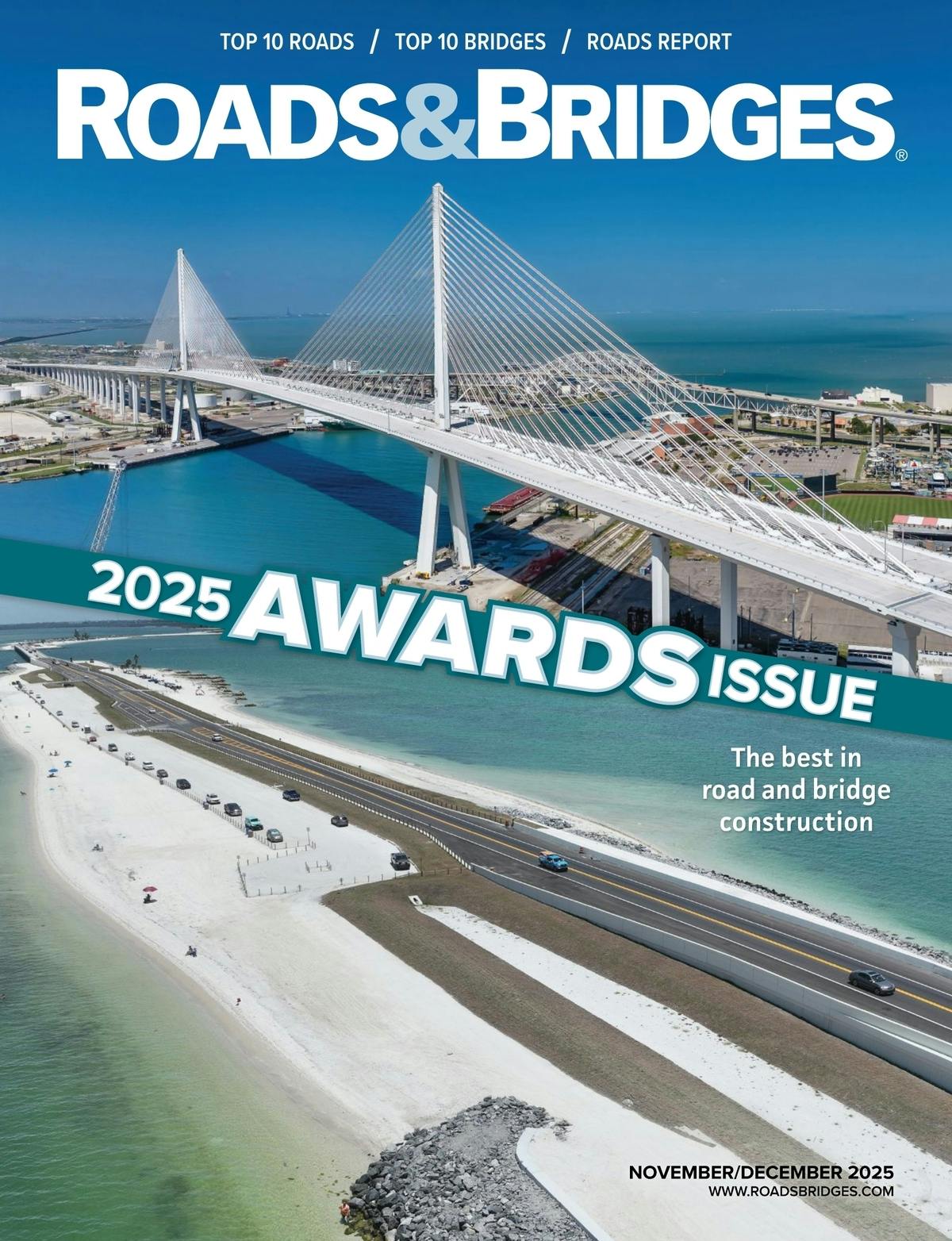 The cover of Roads & Bridges Nov./Dec. 2025 issue.