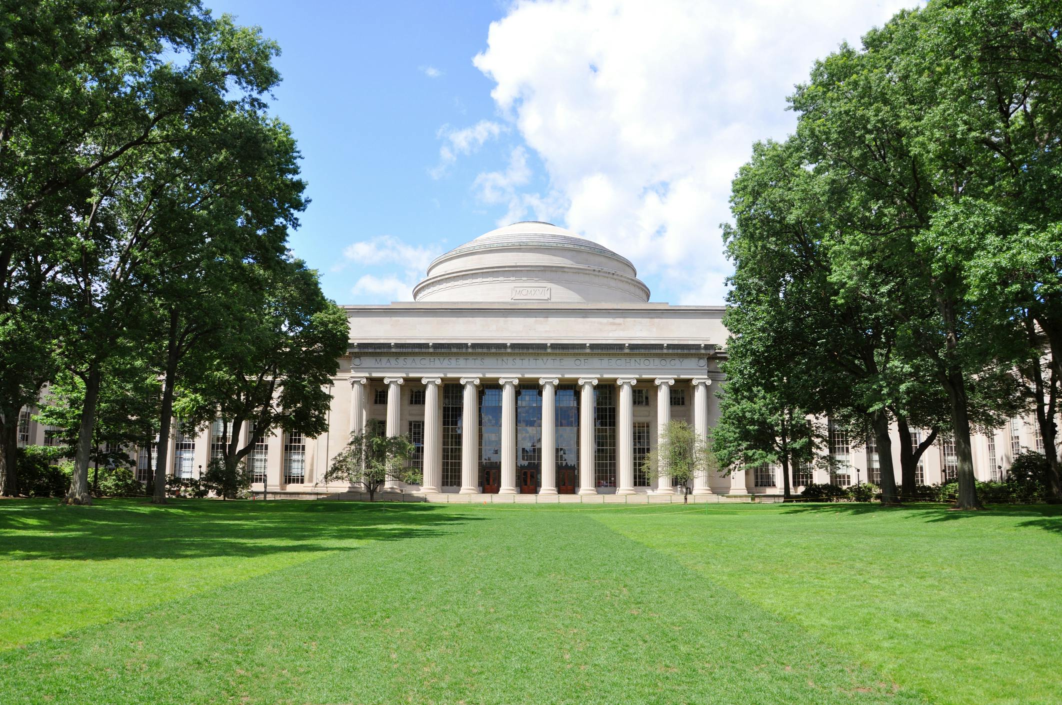 The Great Dome at MIT's campus in Boston.
