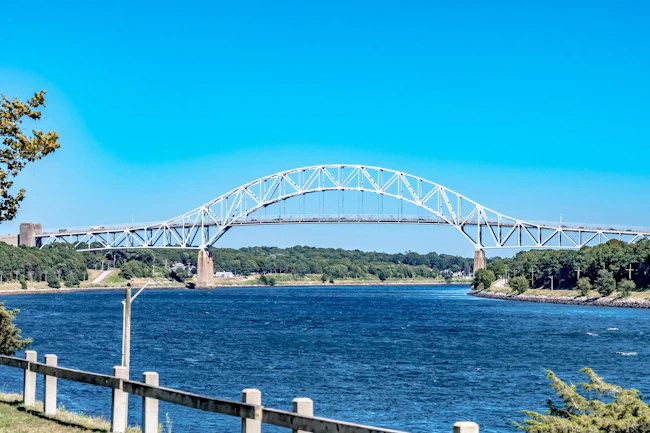 Sagamore Bridge across the Cape Cod Canal
