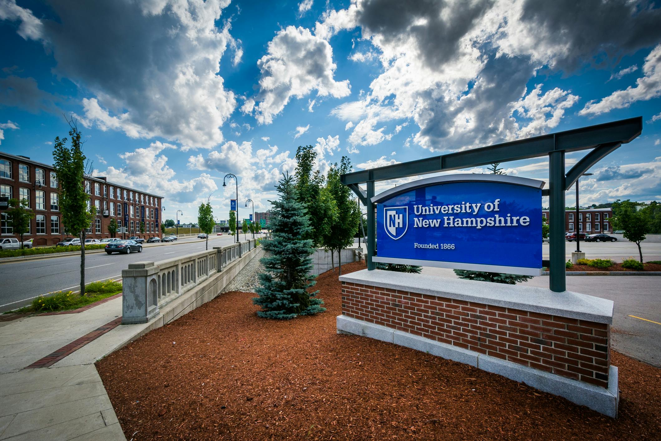 The University of New Hampshire.