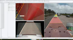 A pavement analysis screenshot of Interstate-5 in San Diego.