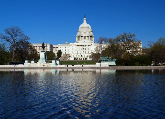 The Capitol building in Washington D. C.
