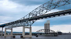 The existing Blatnik Bridge spanning the St. Louis River.