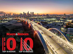 The Sixth Street Viaduct in Los Angeles.
