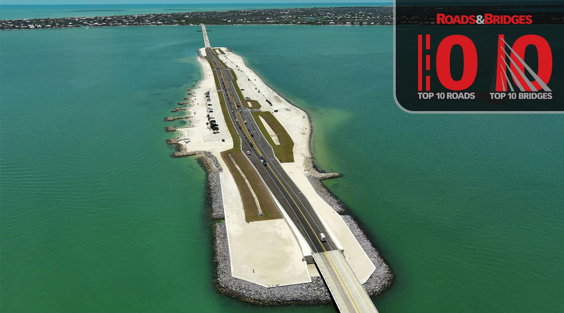 The Sanibel Causeway in Lee County, Fla.