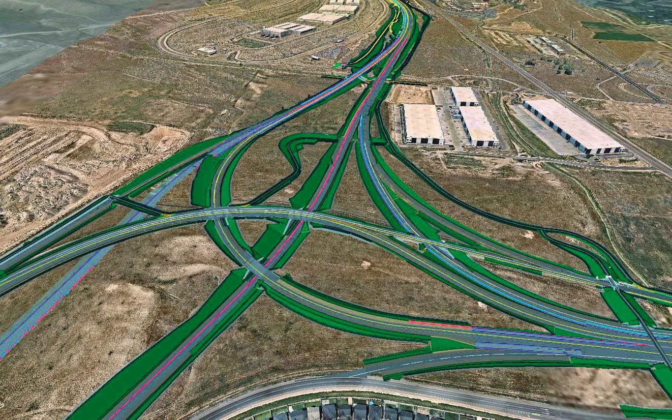 A digital model of Utah&rsquo;s Mountain View Corridor project demonstrates how transportation agencies and project teams can visualize complex infrastructure investments within an integrated digital environment.