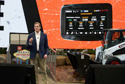 Scott Johnson, senior director of construction products at Bobcat Company, sees the first practical applications of AI focused on a modest goal: making machine information and jobsite insights easier to find and use.