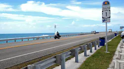 Florida's scenic Route 1 heading towards Key West.