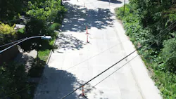 A residential street in Minneapolis’ Kenwood neighborhood after CPP repairs and diamond grinding.