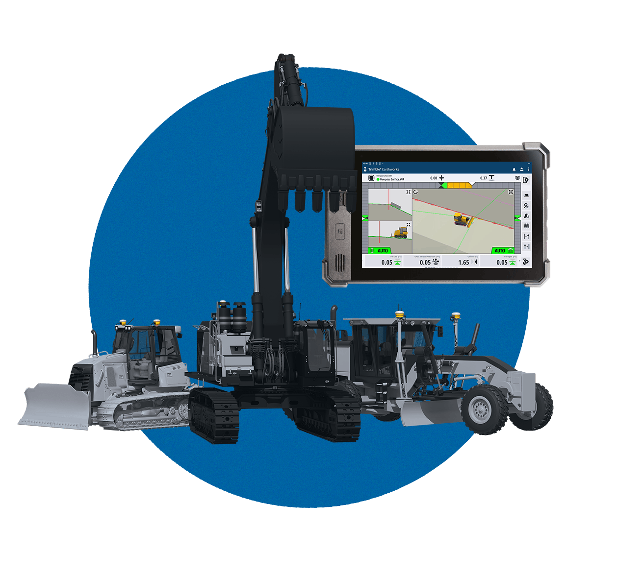 Trimble Earthworks Grade Control